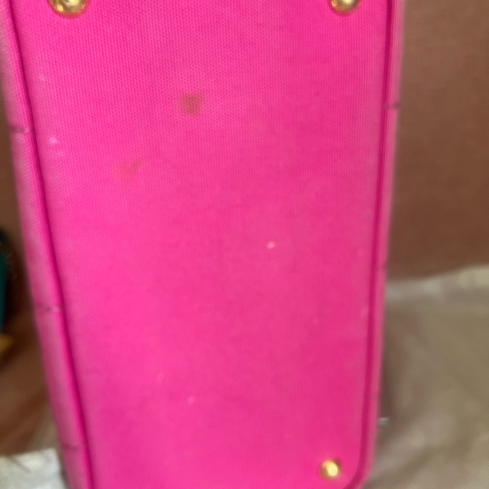 Prada Fuchsia Canapé small Canvas Tote - Picture 8 of 16